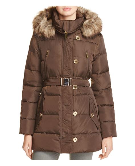 rote michael kors jacke|women's Michael Kors coats.